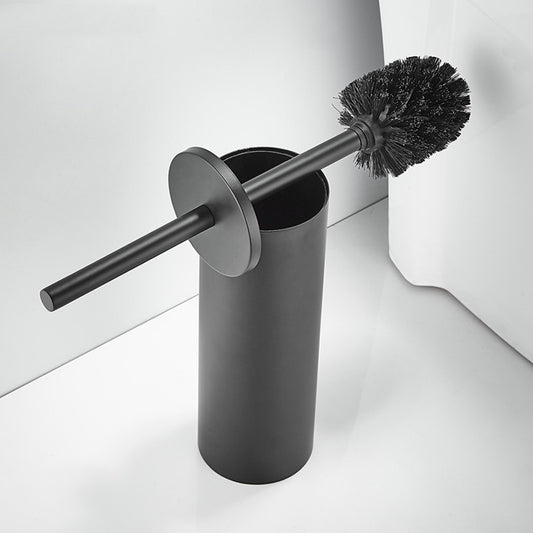 304 Stainless Steel Toilet Brush Punching Bathroom Wall Mounted Toilet Brush Cleaning Vertical Bracket