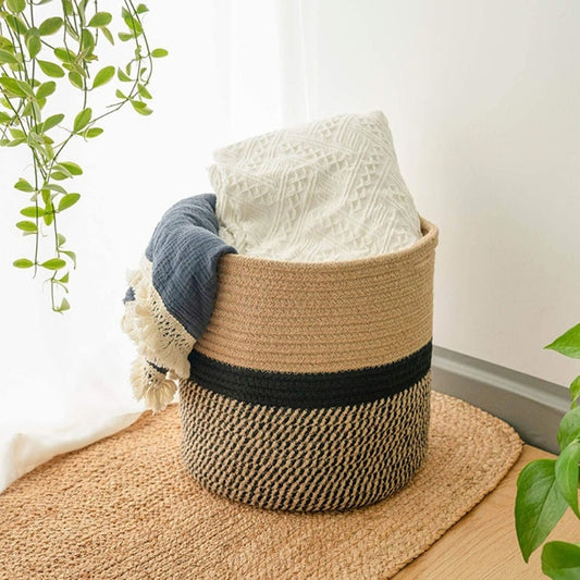 laundry Hamper handwoven