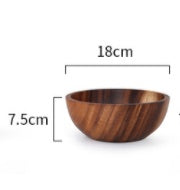 Acacia wooden bowl