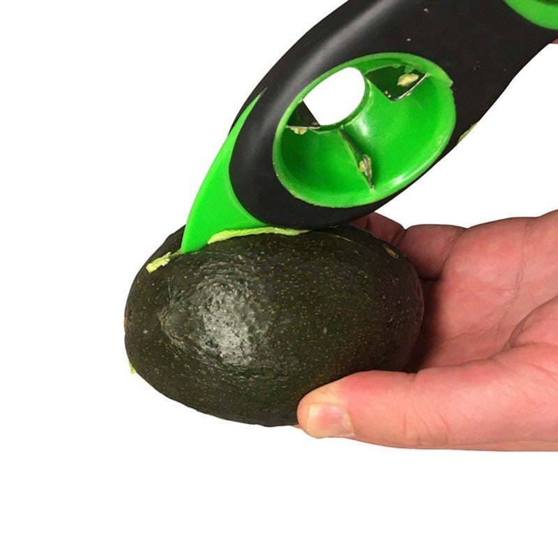 Knife Pulp Separation Three-in-one Avocado Corer Slicer