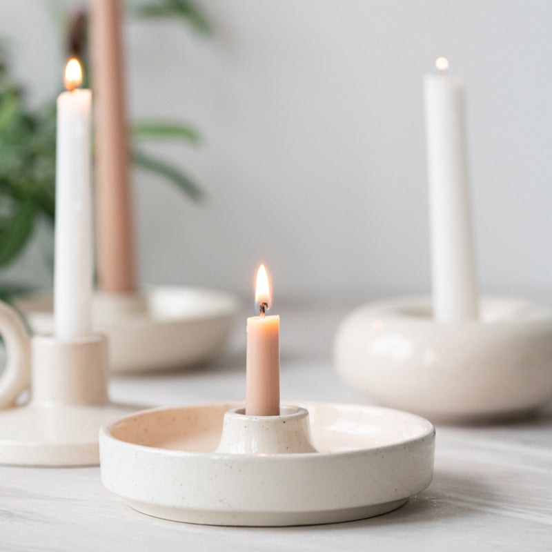 Modern Creative Ceramic Candle Holder