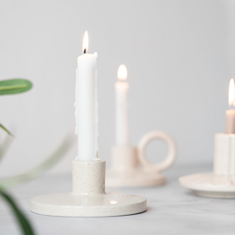 Modern Creative Ceramic Candle Holder