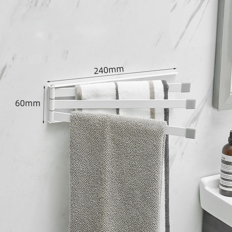 Nordic Bathroom Non-perforated Towel Rack