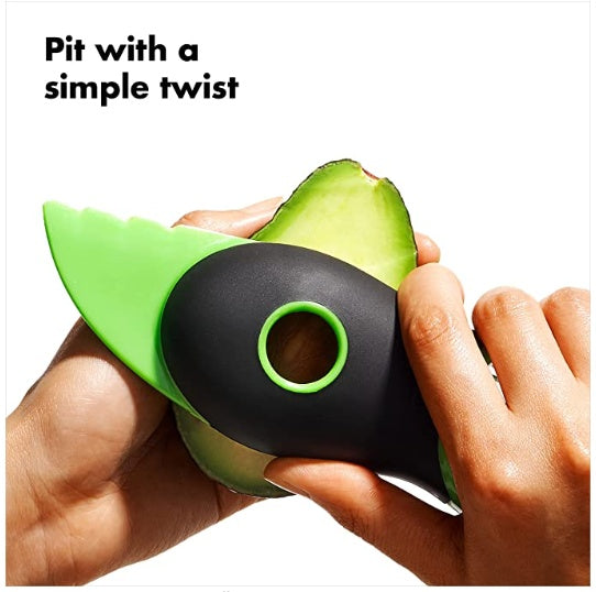 Knife Pulp Separation Three-in-one Avocado Corer Slicer