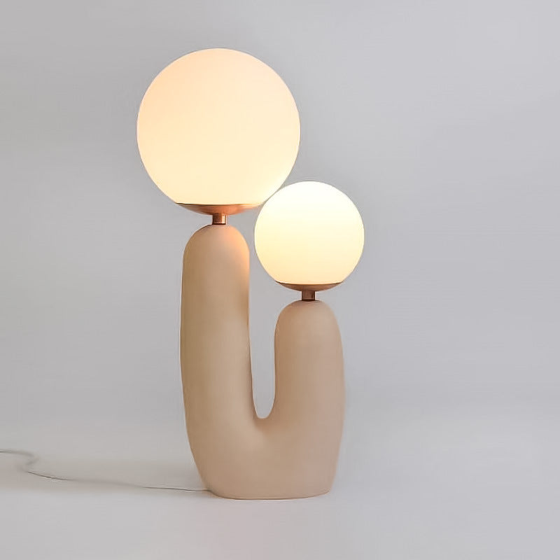 Double-head Resin Table Lamp