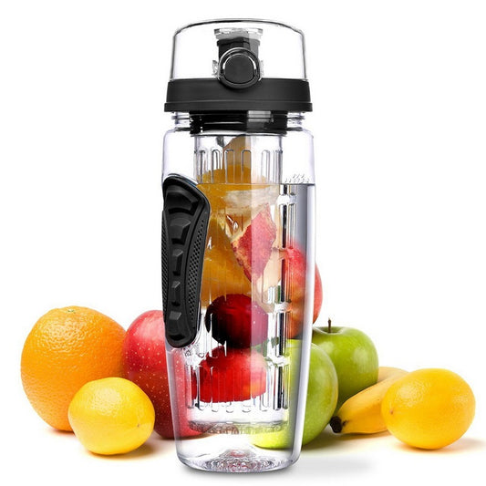 1000ml Water Fruit Bottle BPA Free Plastic