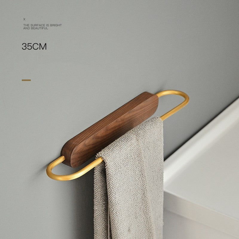 Towel Rack Light Luxury Bathroom Towel Hanging