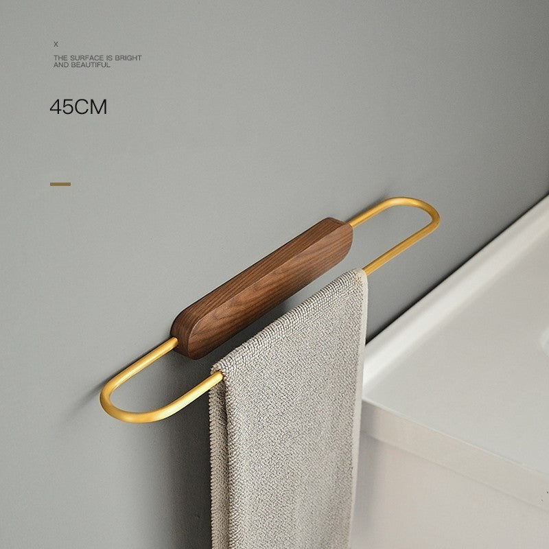 Towel Rack Light Luxury Bathroom Towel Hanging