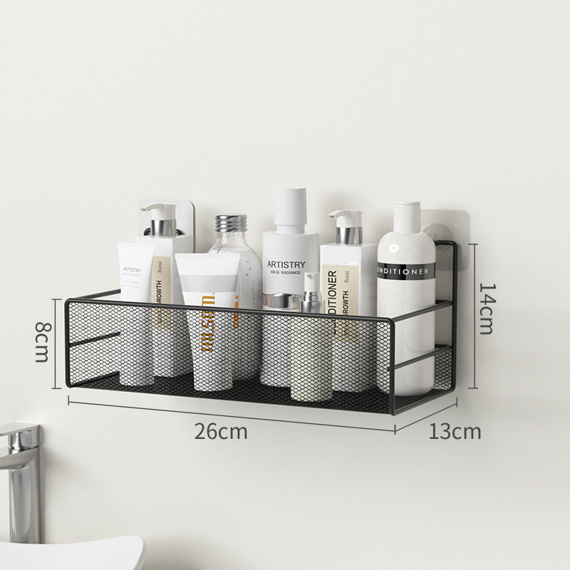 Wall-Mounted Shelf Shower Organizer