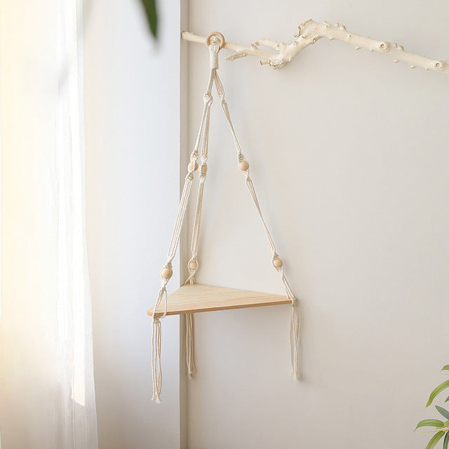 Macrame Shelves