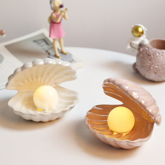 Nordic Modern Shell LED Night Light